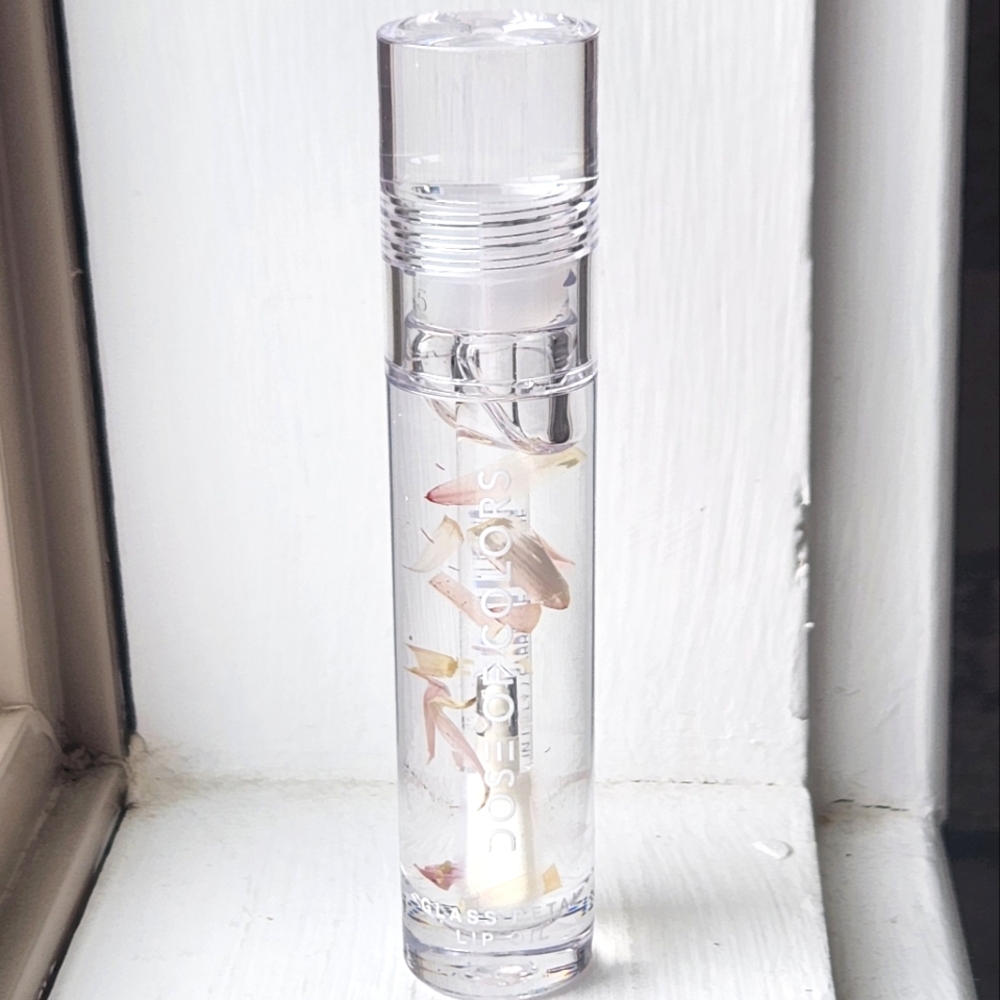 NIB DOSE OF COLORS GLASS PETAL LIP OIL TOP COAT - Picture 14 of 15